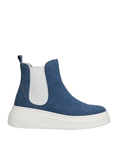 NILA & NILA Ankle boot Blue Textile fibers