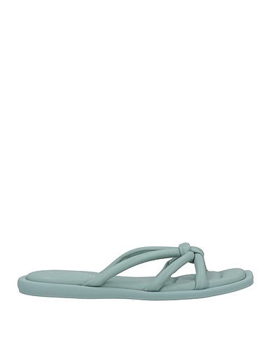 NILA & NILA Sandals Sage green Textile fibers