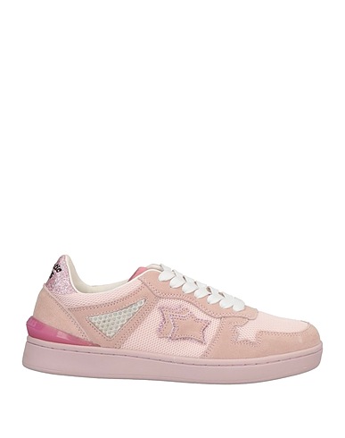 ATLANTIC STARS Sneakers Pink Soft Leather, Textile fibres