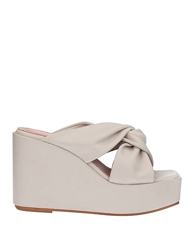 NILA & NILA Sandals Ivory Soft Leather