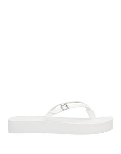 STUART WEITZMAN Flip flops White Rubber