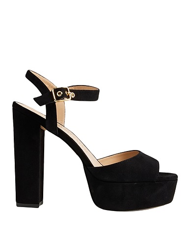 STUART WEITZMAN 샌들 블랙 가죽