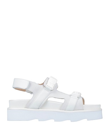 STUART WEITZMAN Sandals White Soft Leather