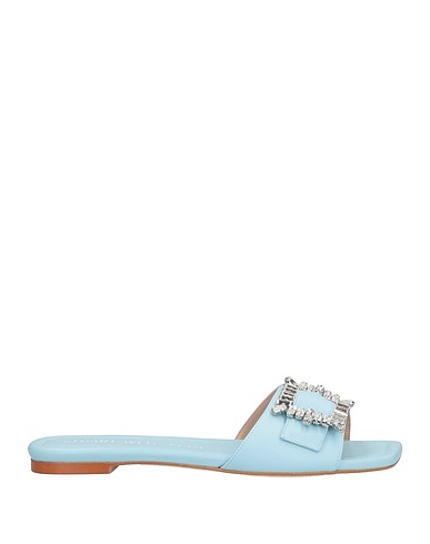 STUART WEITZMAN Sandals Sky blue Calfskin