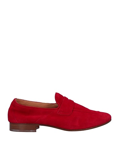 POLLINI Loafers Red Leather