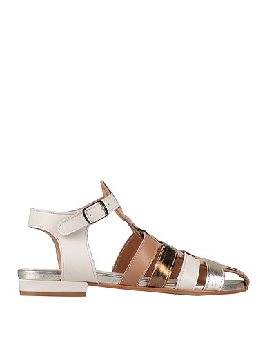 DIVINE FOLLIE Sandales Beige Cuir