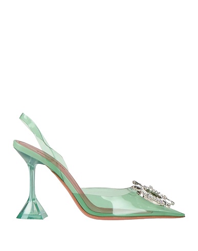 AMINA MUADDI Court Light green PVC - Polyvinyl chloride