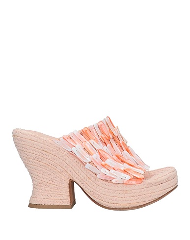 BOTTEGA VENETA Sandals Light pink Textile fibers