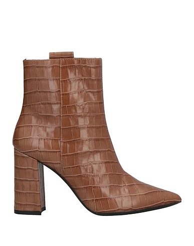 GEOX Ankle boot Khaki Soft Leather