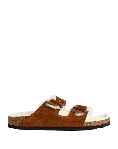 BIRKENSTOCK Sandales Cuir, Peau lainée d’agneau