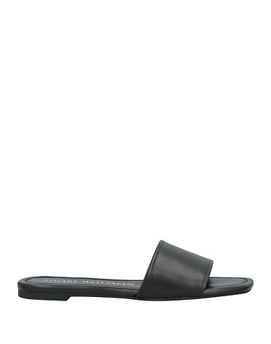 STUART WEITZMAN Sandals Black Calfskin