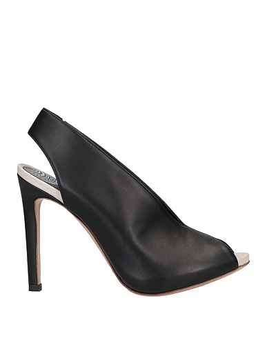 GIANNI MARRA Sandals Black Soft Leather
