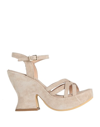 DIVINE FOLLIE Sandali Beige Pelle