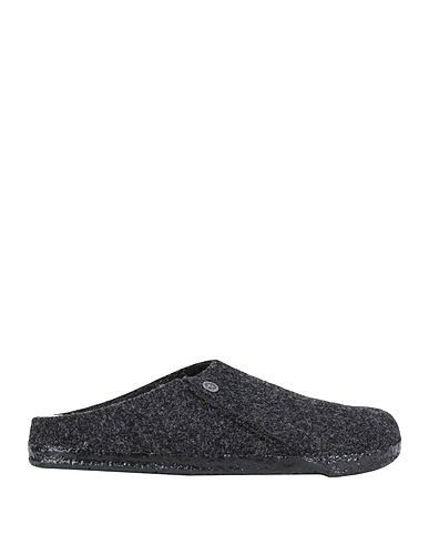 BIRKENSTOCK Ciabatte e pantofole Antracite 70% Lana, 30% PES - Polietersolfoni, Pelliccia di agnello