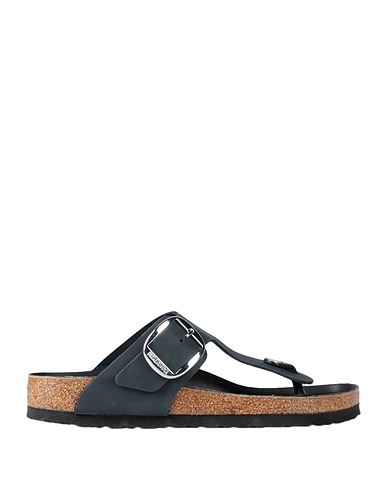 BIRKENSTOCK Infradito Nero Pelle