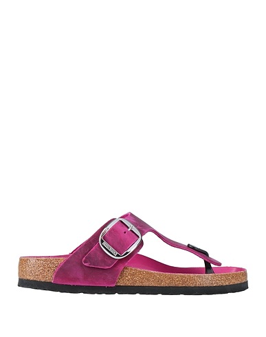 BIRKENSTOCK Flip flops Mauve Soft Leather