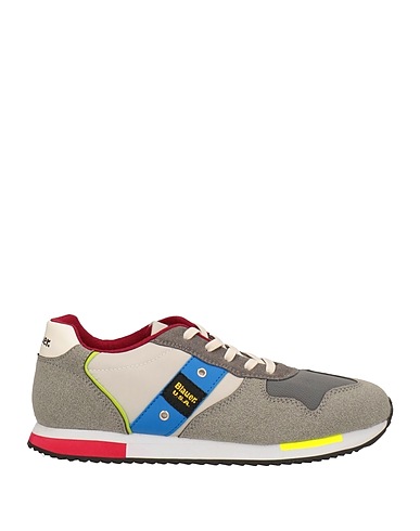 BLAUER. Sneakers Grey Textile fibres