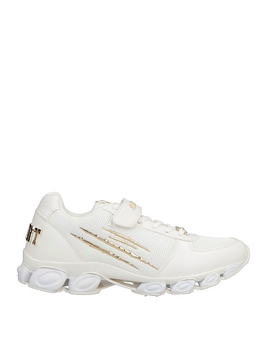 PLEIN SPORT Sneakers Bianco Fibre tessili, Altre Fibre