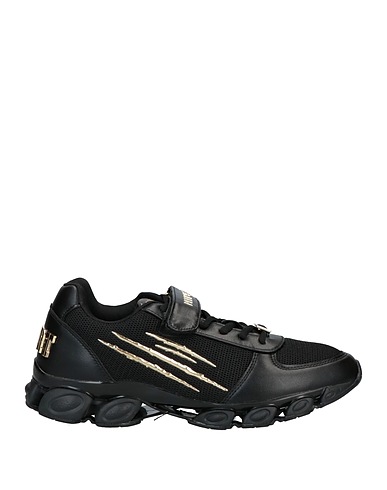 PLEIN SPORT Sneakers Black Textile fibres, Other Fibres
