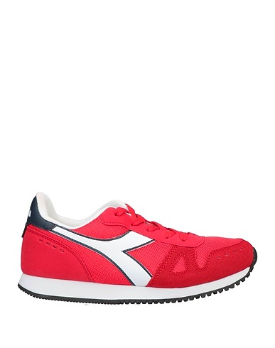DIADORA Sneakers Rosso Fibre tessili