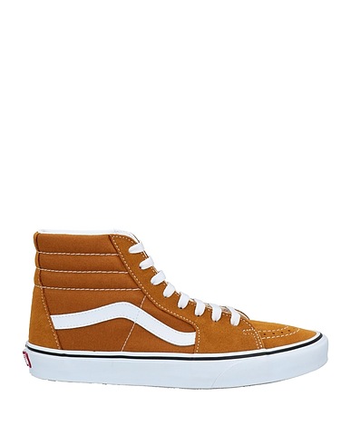 VANS スニーカー キャメル 革 / 紡績繊維
