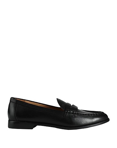 LAUREN RALPH LAUREN Loafers WYNNIE BURNISHED LEATHER LOAFER
 Black 100% Bovine leather