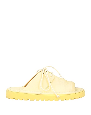 MARSÈLL Sandals Pastel yellow Leather