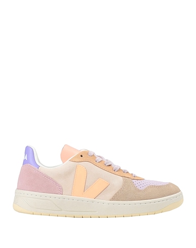 VEJA Sneakers V-10  Beige 100% Cuero