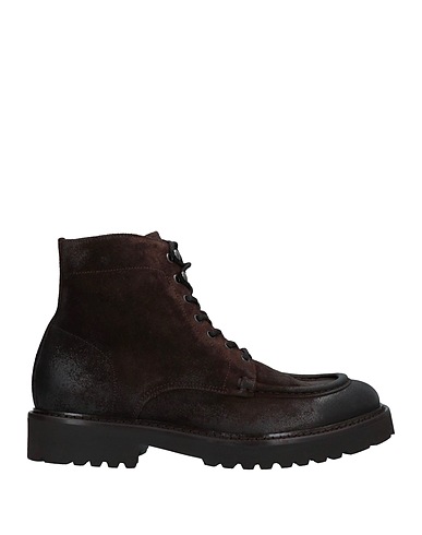 DOUCAL'S Ankle boot Dark brown Leather