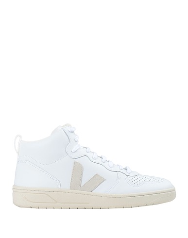 VEJA Sneakers V-15 White 100% Soft Leather