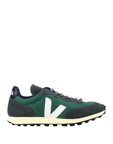 VEJA Sneakers RIO BRANCO Dark green Soft Leather, Textile fibers