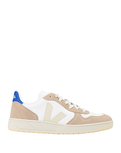 VEJA Sneakers V-10 Bianco 100% Pelle