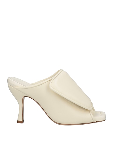 GIA BORGHINI Sandalen Weiß Leder