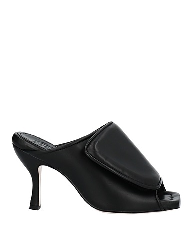 GIA BORGHINI Sandals Black Soft Leather