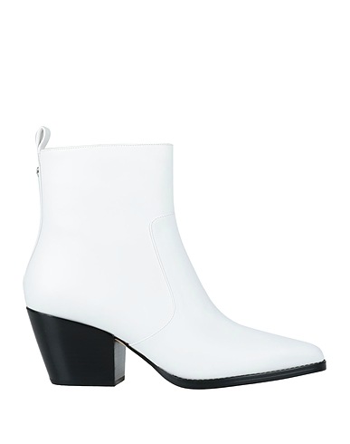 MICHAEL MICHAEL KORS Stivaletti Bianco Pelle