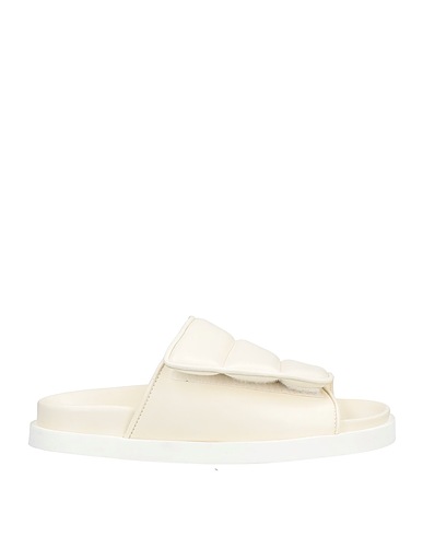 GIA BORGHINI Sandals Ivory Soft Leather