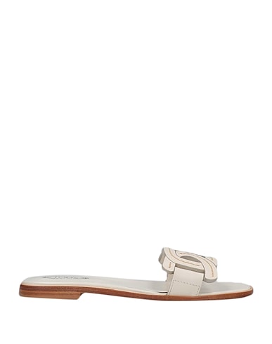 TOD'S Sandals Ivory Soft Leather
