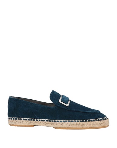 SERGIO ROSSI Espadrilles Nachtblau Leder