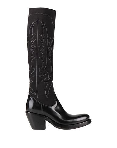 ROCCO P. Bota Negro Cuero, Fibras textiles