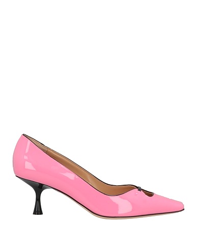 SERGIO ROSSI Pump Fuchsia Calfskin