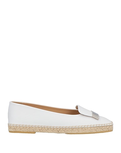 SERGIO ROSSI Espadrilles BIANCO 100% Leather