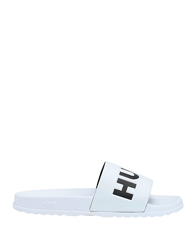 HUGO Sandals White Rubber