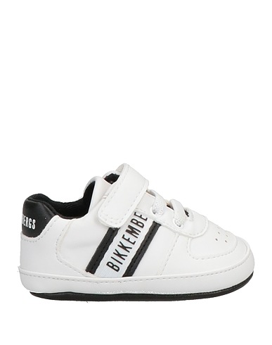 BIKKEMBERGS Newborn shoes White Textile fibers