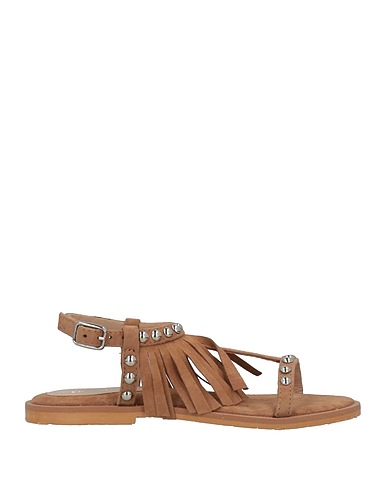 OCA-LOCA Sandals Camel Leather