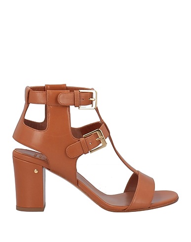LAURENCE DACADE Sandalia Camel Piel de ternera