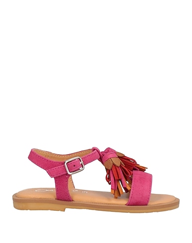 OCA-LOCA Sandals Fuchsia Soft Leather