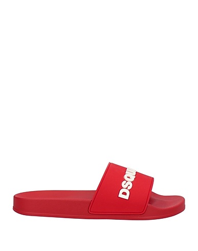 DSQUARED2 Sandals Red Rubber
