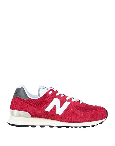 NEW BALANCE Sneakers Rojo Piel, Fibras sintéticas