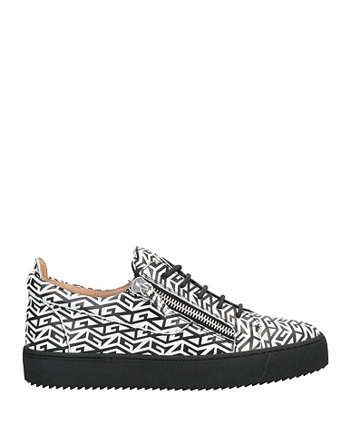 GIUSEPPE ZANOTTI Sneakers Black Calfskin