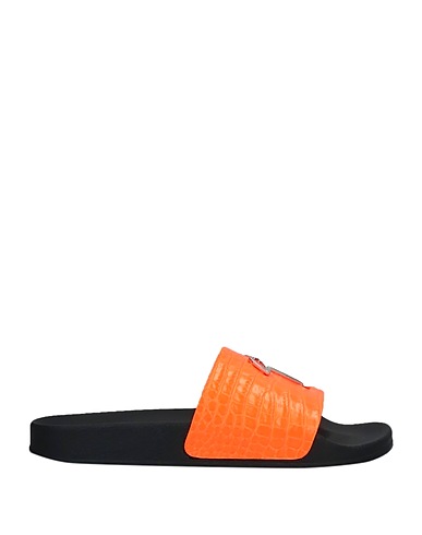 GIUSEPPE ZANOTTI Sandals Orange Soft Leather